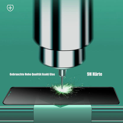 3er Set Blickschutz Schutzfolie iPhone 13 Mini 5.4'' 9H Glas