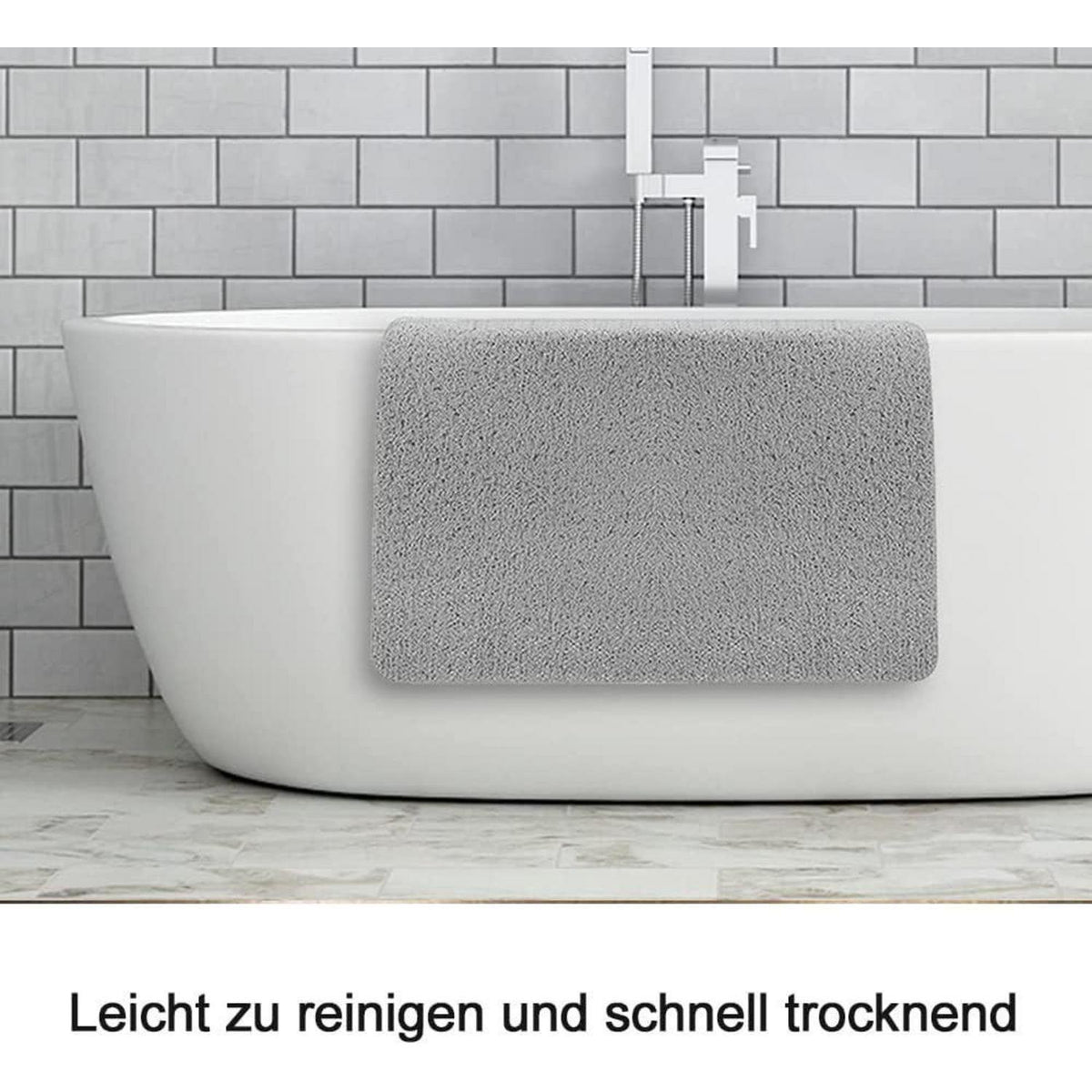 Rutschfeste Duschmatte 60x60 cm – Schnelltrocknend & Komfortabel