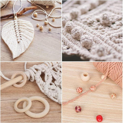 Makramee Set DIY für Anfänger – Wandbehang & Pflanzenaufhänger