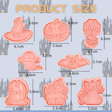 Crethink Halloween Ausstechformen Set - 8-teilig Halloween