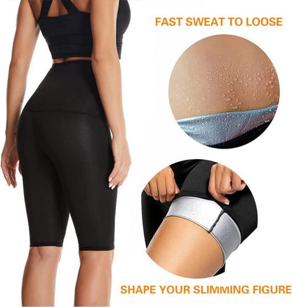 LIPIODOL Damen Sauna Hot Thermo Shorts XXL-3XL