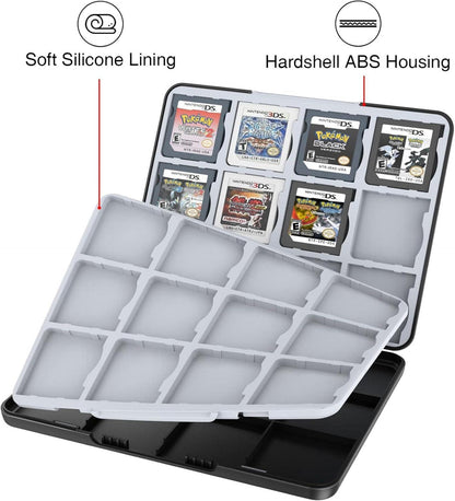 HEIYING Nintendo 3DS Aufbewahrungstasche - Tragbarer Spielkartenorganizer