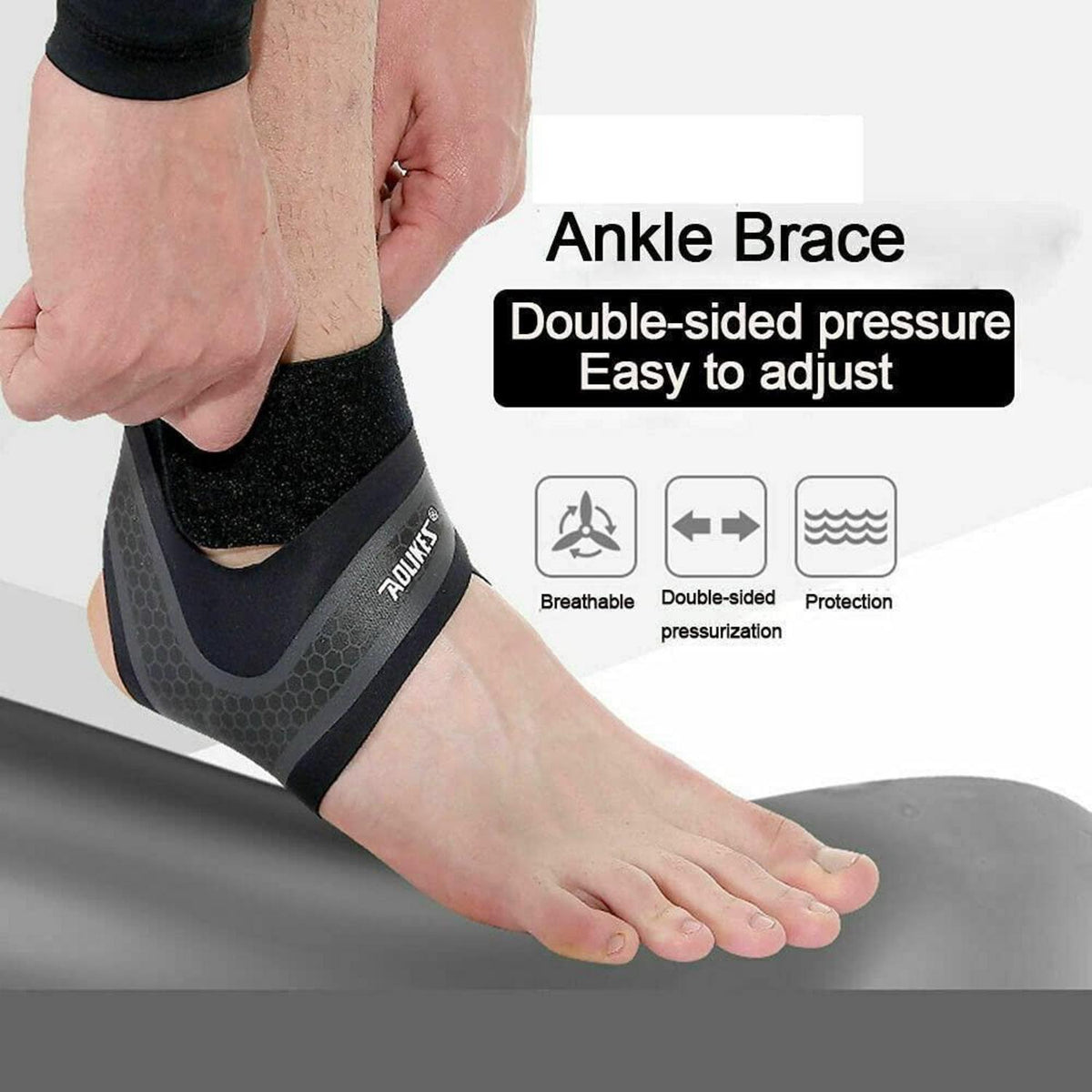 Knöchelbandage verstellbar – Schmerzlinderung & Stabilität für Sport & Alltag