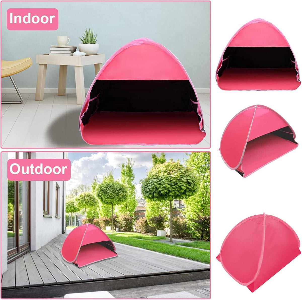 Pop-Up-Strand-Sonnenzelt Mini Anti-UV Sonnenschutz Camping Picknick