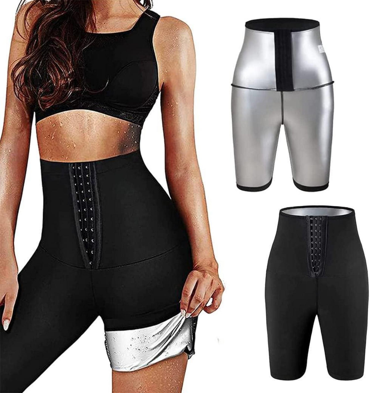 LIPIODOL Saunahose Damen Hot Thermo Schlankheit Training