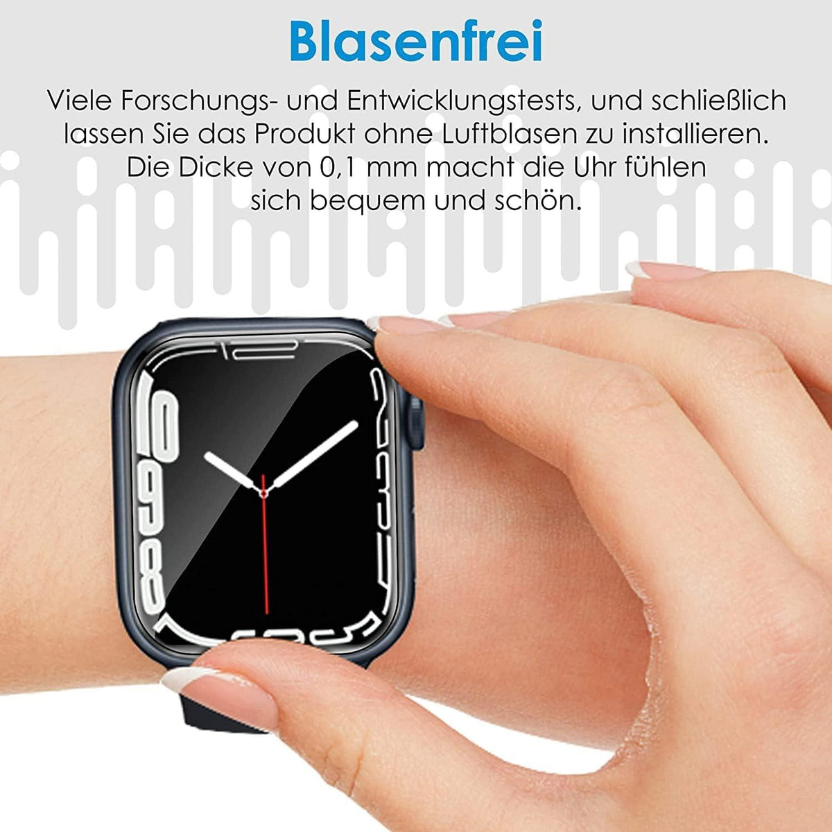 Schutzfolie für Apple Watch Series 40mm - 8er Set, Flexible