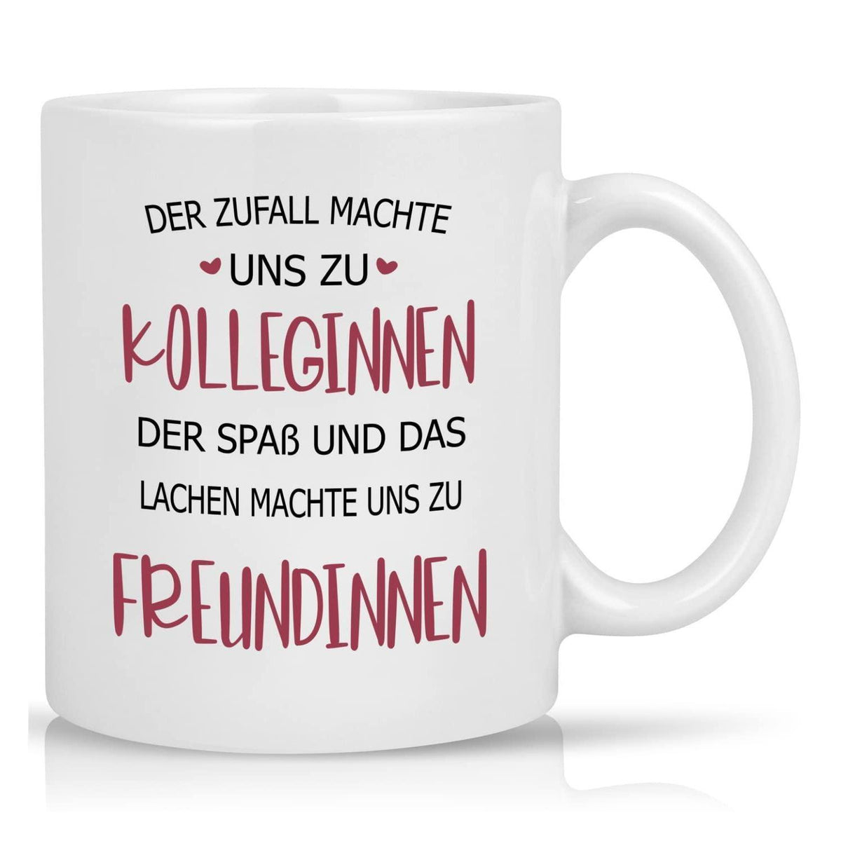 Abschiedsgeschenk Kollegin – Tasse mit Spruch – 320ml Keramik