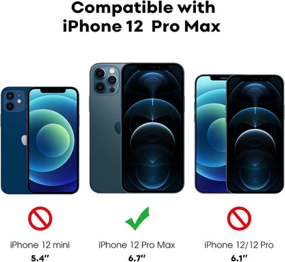 Schutzfolie iPhone 12 Pro Max 6,7 Zoll Panzer Glas HD Klar