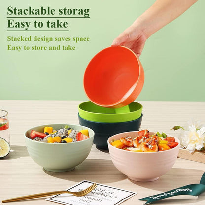 8er Set Berglander Plastik Schüsseln 760 ml