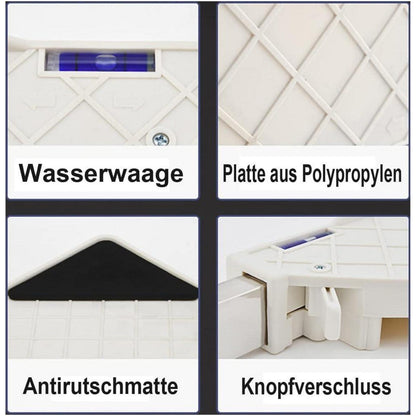 Verstellbarer Trockner-Sockel für Geräte 50-75cm