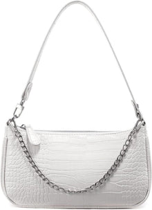 Krokodilmuster Umhängetasche Damen Handtasche Mini Messenger