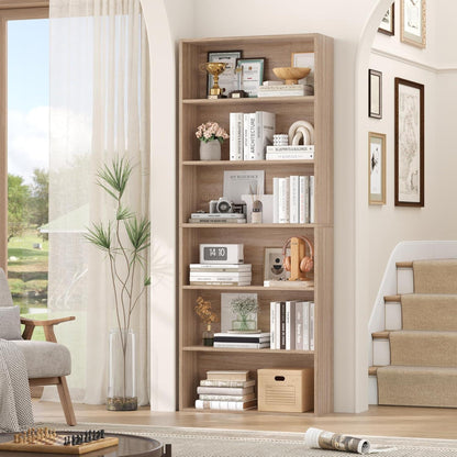 Holzregal 6 Fächer – Bücherregal & Aufbewahrungsregal