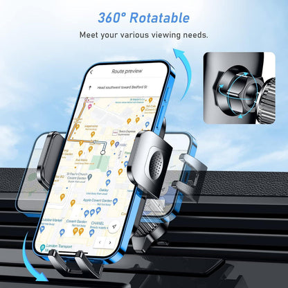 Auto Handyhalterung Lüftung 360° Drehbar mit Ein-Knopf-Release