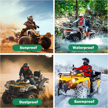 XXXL ATV Abdeckplane – Wasserdicht & Winterfest 210x120x115cm