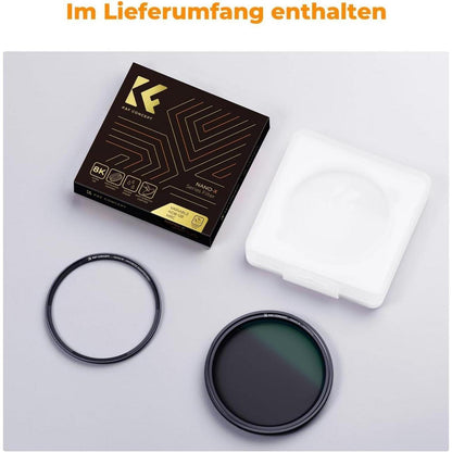 Magnetischer Variabler ND Filter ND8-128 (3-7 Stop)