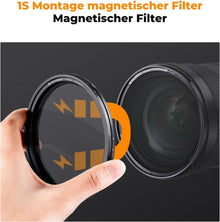 67mm Variabler Magnetischer ND Filter ND8-128 für Kamera