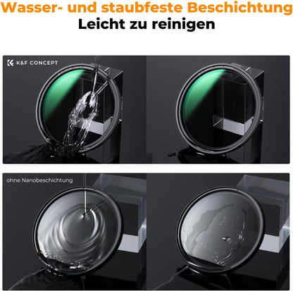 Magnetischer Nano-X ND Filter 67mm ND8-128 Var. Graufilter