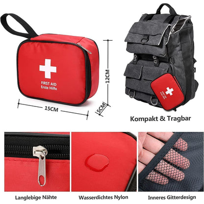 Mini Erste Hilfe Set 90tlg. – Reiseapotheke für Outdoor & Alltag