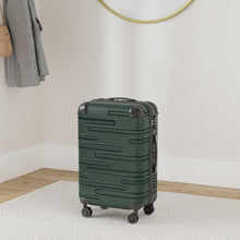 COOLIFE Hartschalen-Koffer Rollkoffer ABS TSA-Schloss 4