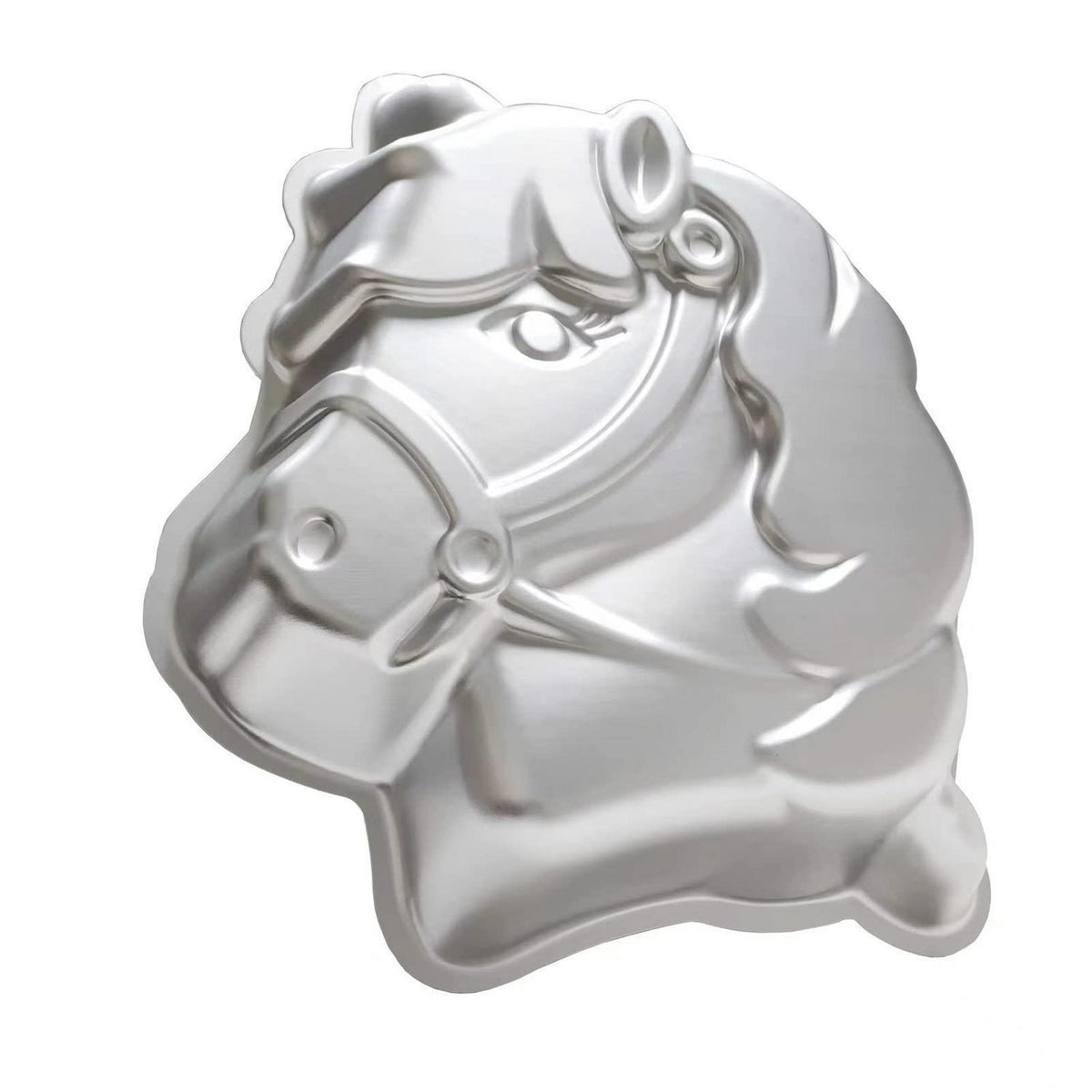 Einhorn Kuchenform Pferdekopf - 3D Backform für Kindergeburtstag