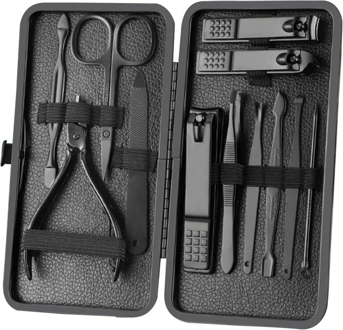 Maniküre Pediküre Set Edelstahl Nagelset 12-teilig_pflegeset