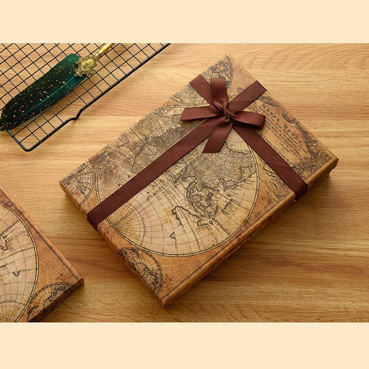Kalligrafie Set mit Tinte & Stempeln – Vintage Schreibfeder Geschenk