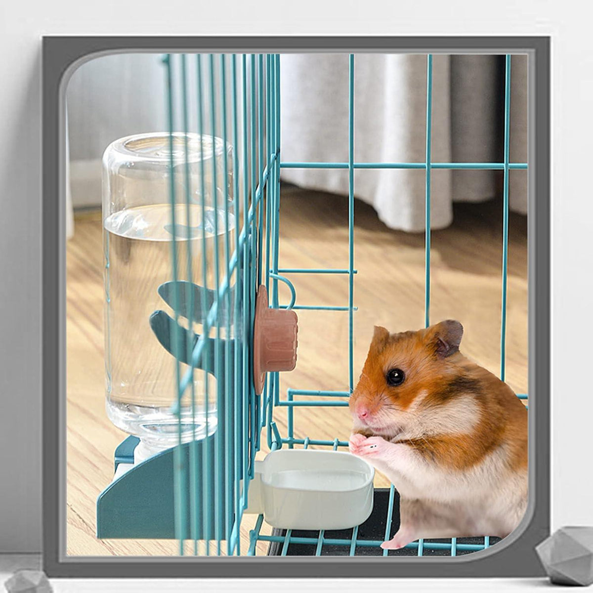 Automatischer Vogelfutterspender für Haustiere - Wasserspender & Futterspender