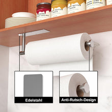 Küchenrollenhalter Edelstahl SUS304 Wandmontage bohrbar 11,2