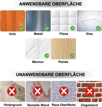 Küchenrollenhalter Edelstahl SUS304 für Wandmontage - 2