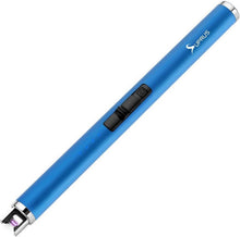 Elektronisches Plasma Feuerzeug Stab USB aufladbar - Blau