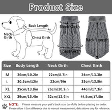 Hundepullover Winter Rollkragen Strickpullover Weich