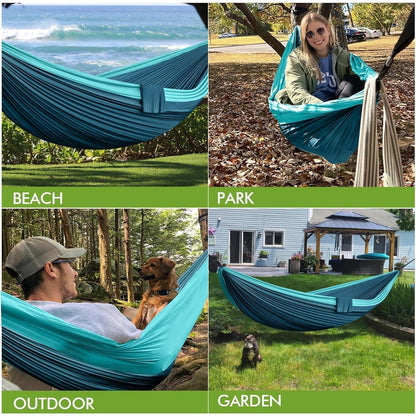 Langlebige 2-Personen Outdoor Hängematte 300 x 200 cm, bis