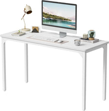 Schreibtisch Computertisch Stabil Industrie-Design White 120x60x75cm