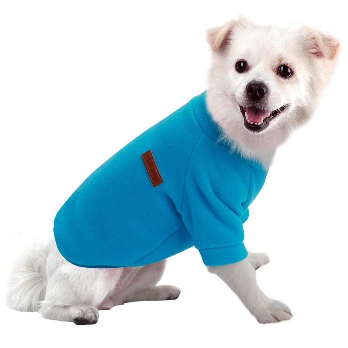 Hundepullover Fleece Blau XL – Warm & Bequem für Kleine Hunde