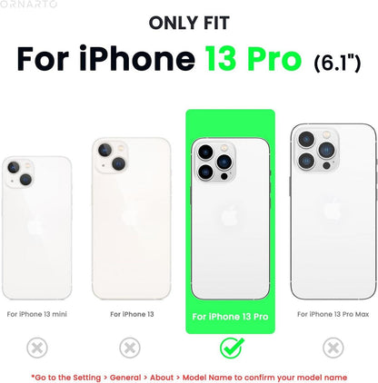iPhone 13 Pro Hülle Flüssig Silikon Bumper Case 2 Screen