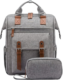 Damen Laptop Rucksack 15,6 Zoll Wasserdicht Uni Business Reise