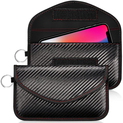 Faraday Tasche Handy 2er Set – Signalblocker Anti-Tracking RFID