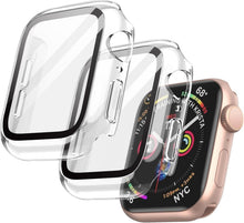 Displayschutz Apple Watch SE Series 6 5 4 44 mm Schutzhülle 2er Set