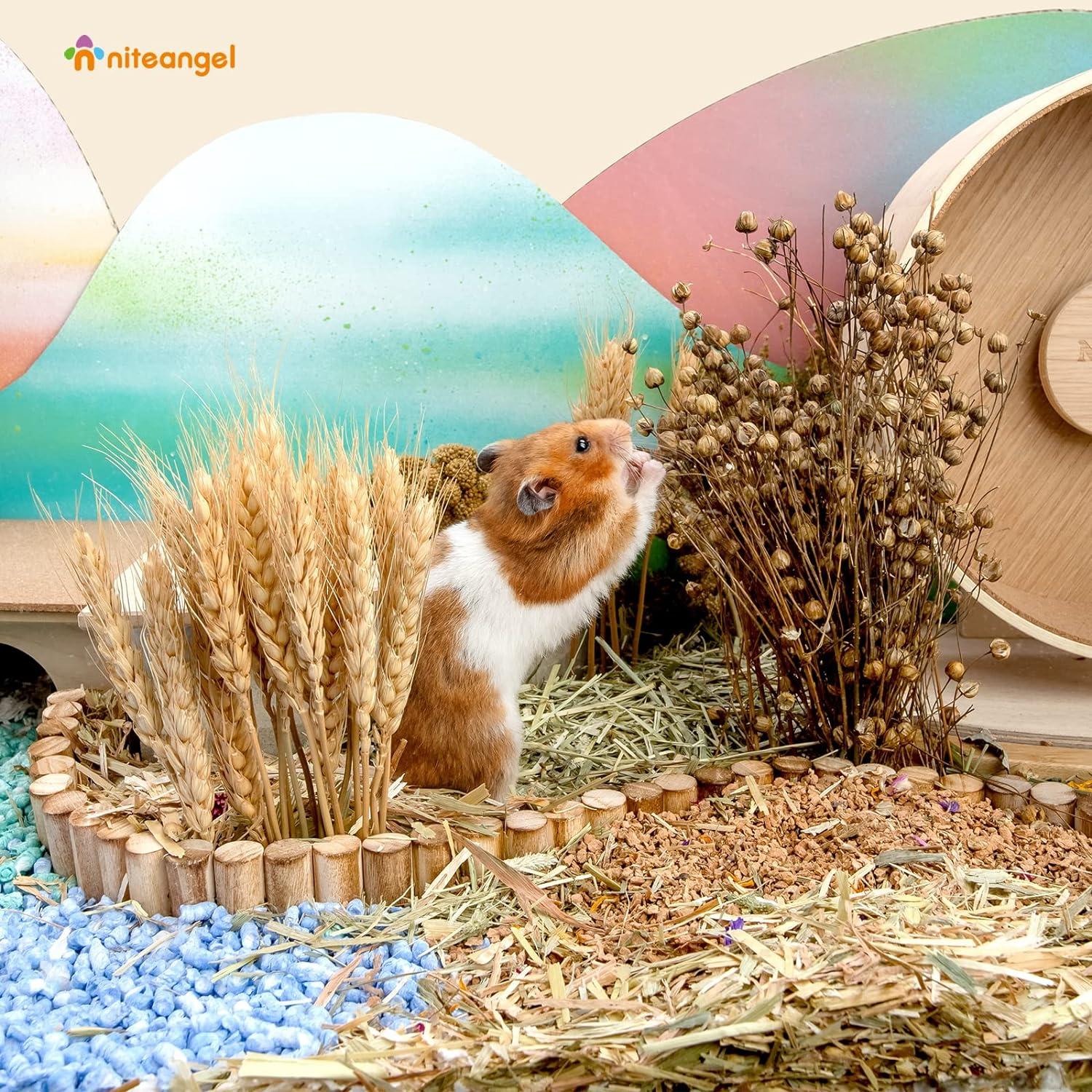 Natürliches Blumen-Hamster-Einstreu 167g Gerbil-Mäusebettwäsche