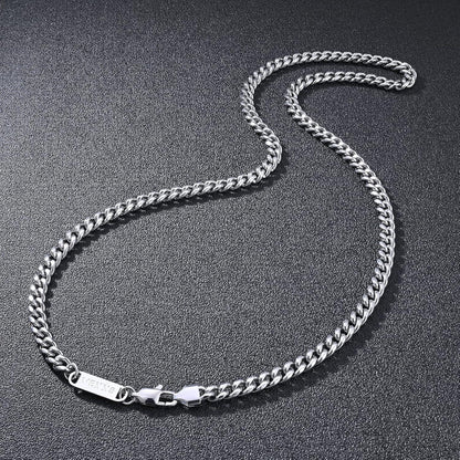 Herren Panzerkette 18K Gold beschichtet, 6mm, 46cm