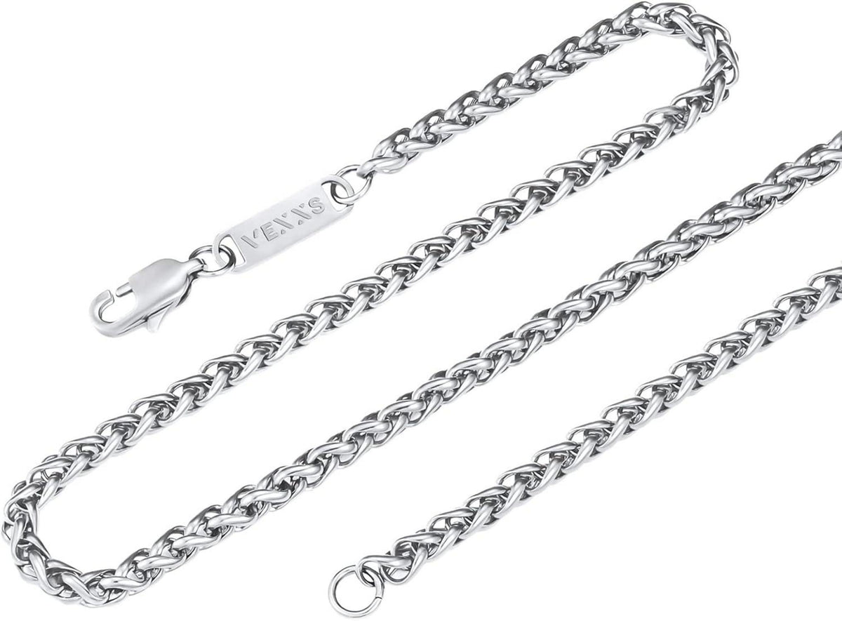 Herren Panzerkette 18K vergoldet Cuban Link Chain 3/4mm 51cm