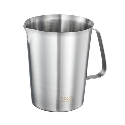 Edelstahl Messbecher 2000ml mit Ausguss – Präzise & Langlebig