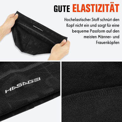 Laufmütze Herren Damen – Thermo Wintermütze mit Prägung
