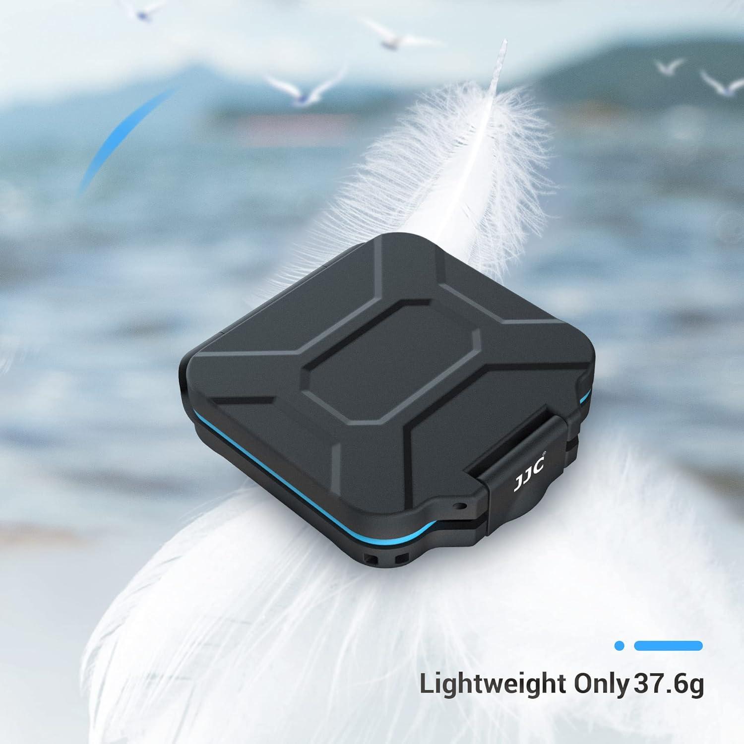 JJC Speicherkarten Hülle für 4 CFexpress Typ A 8 Micro SD Wasserbeständig Stoßfest Tragbar CFexpress Typ A Aufbewahrungsbox Orga