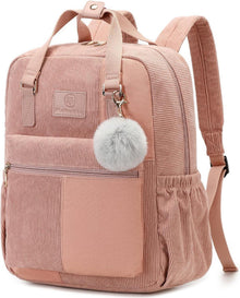 Cord Daypack Rucksack Anti-Theft Tasche Schultasche Citytasche