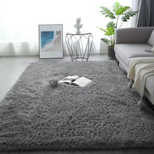 Flauschiger Hochflor Teppich für Wohnzimmer und Schlafzimmer