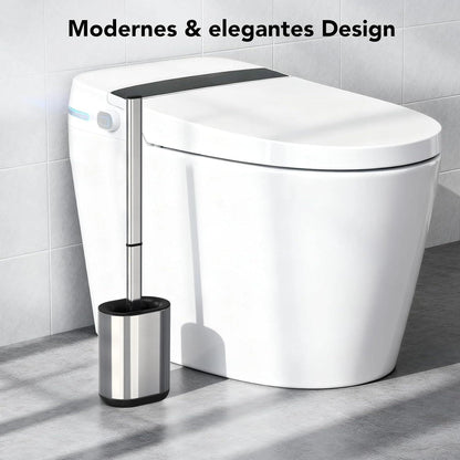 Silikon Toilettenbürste Set mit Halter – Hygienisch & Platzsparend