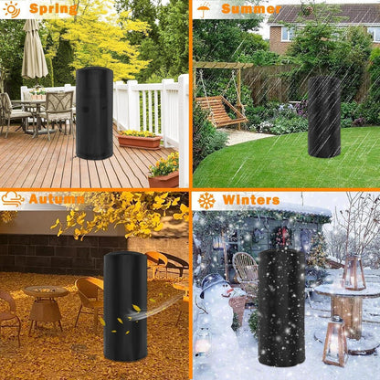 Terrassenheizer Abdeckung 50x50x120cm – Schutzhülle für Heizstrahler