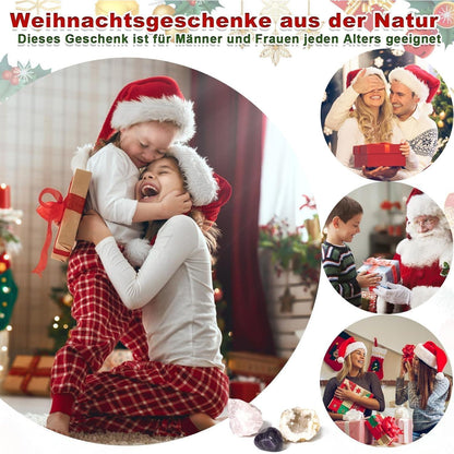 Adventskalender 2026 für Kinder mit Natürlichen Kristallen