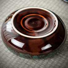 Keramik-Aschenbecher mit Deckel winddicht